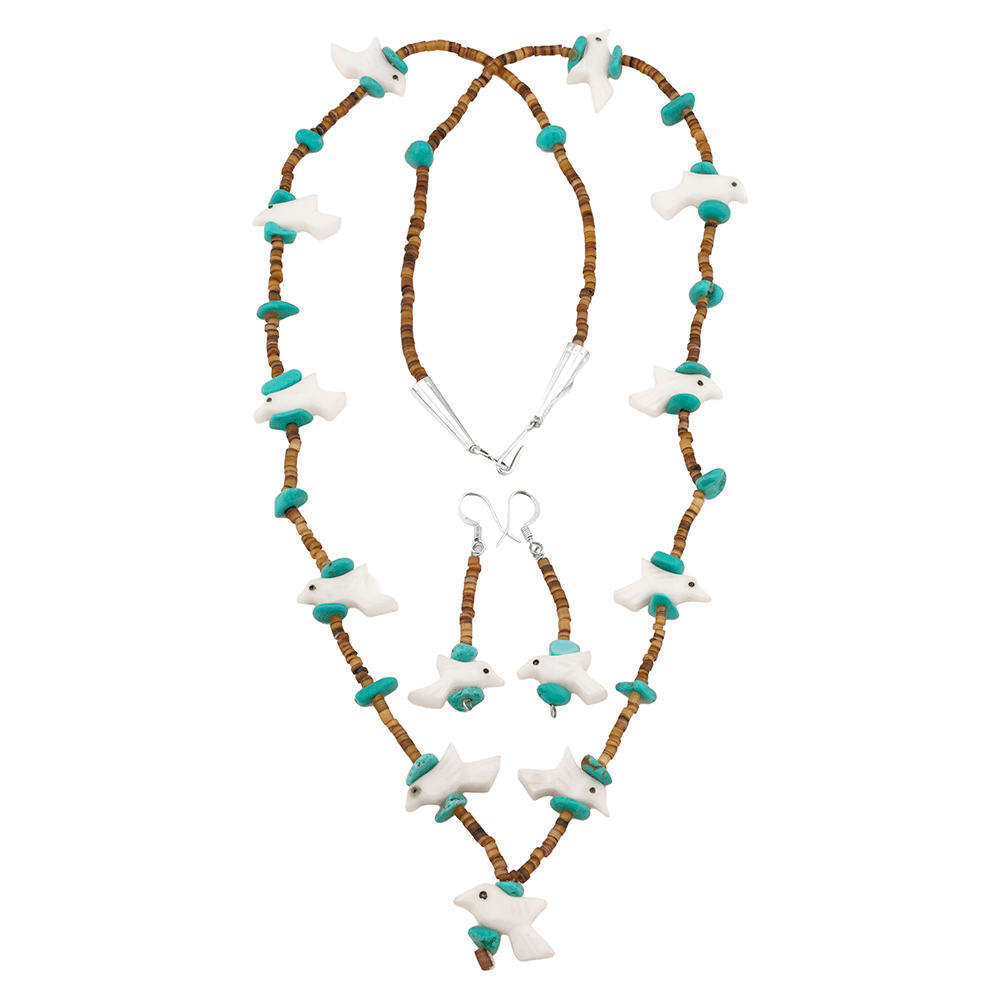 Carved Bird Necklace