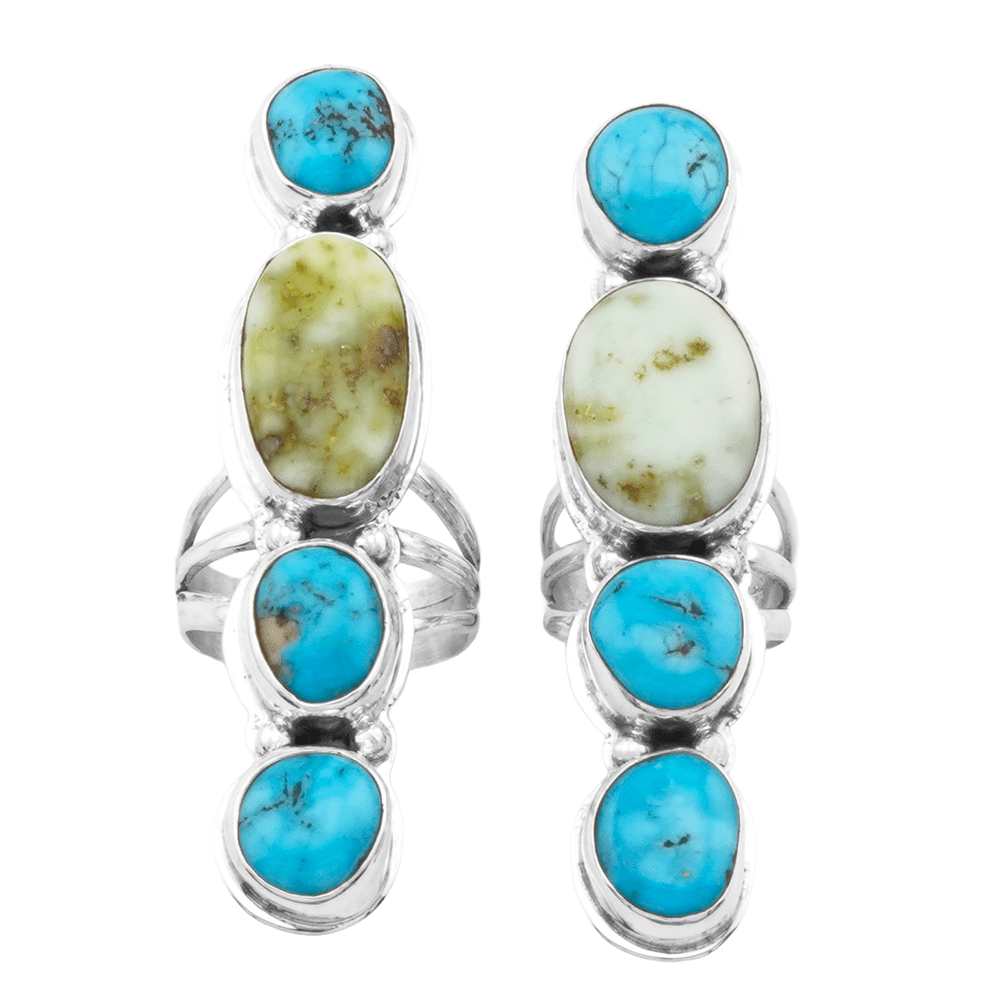 Turquoise And Palomino Women's Ring