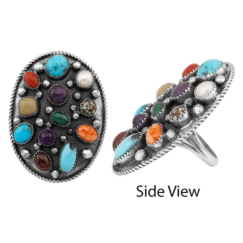 Multi Color Ladies Rings