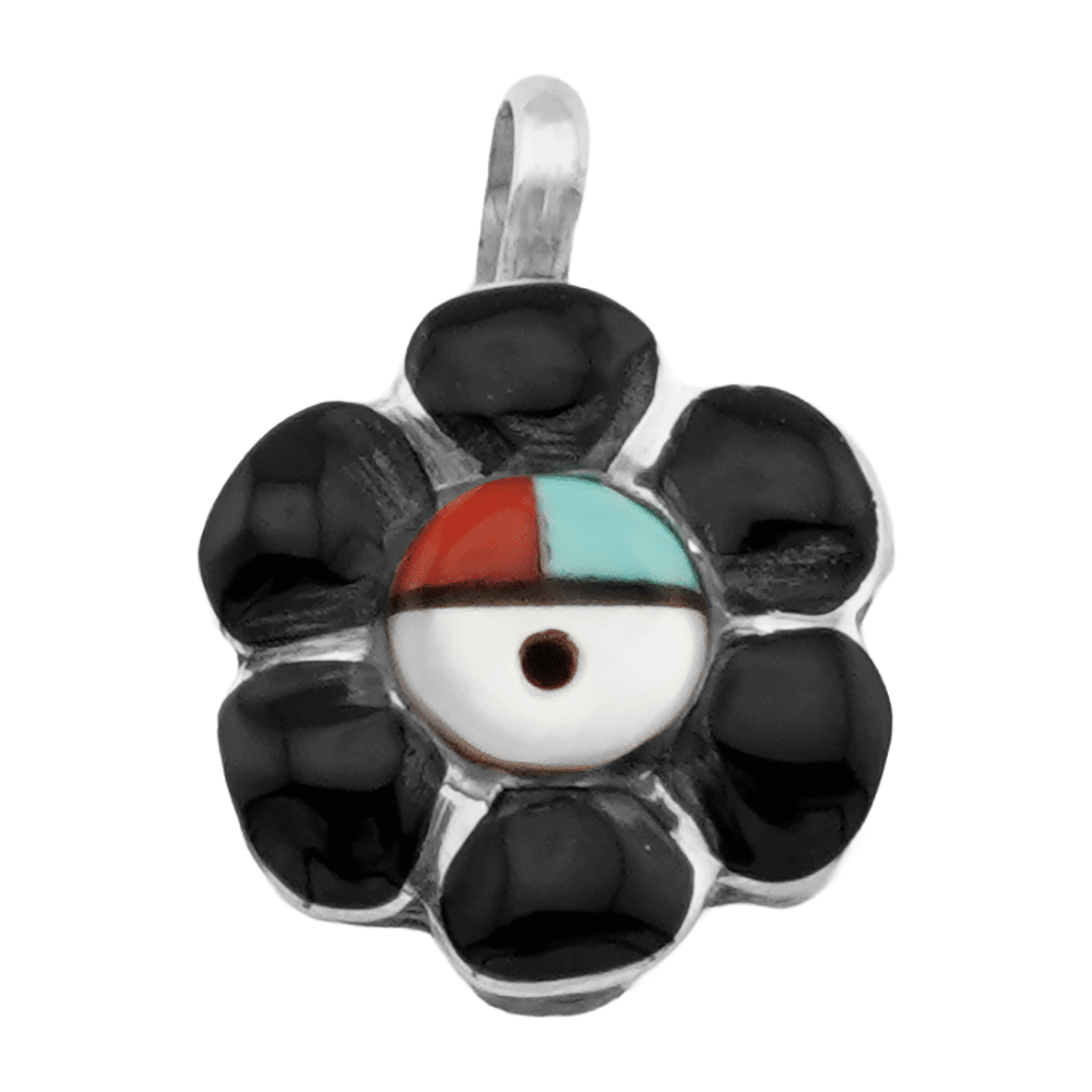 Sunface Inlay Pendant
