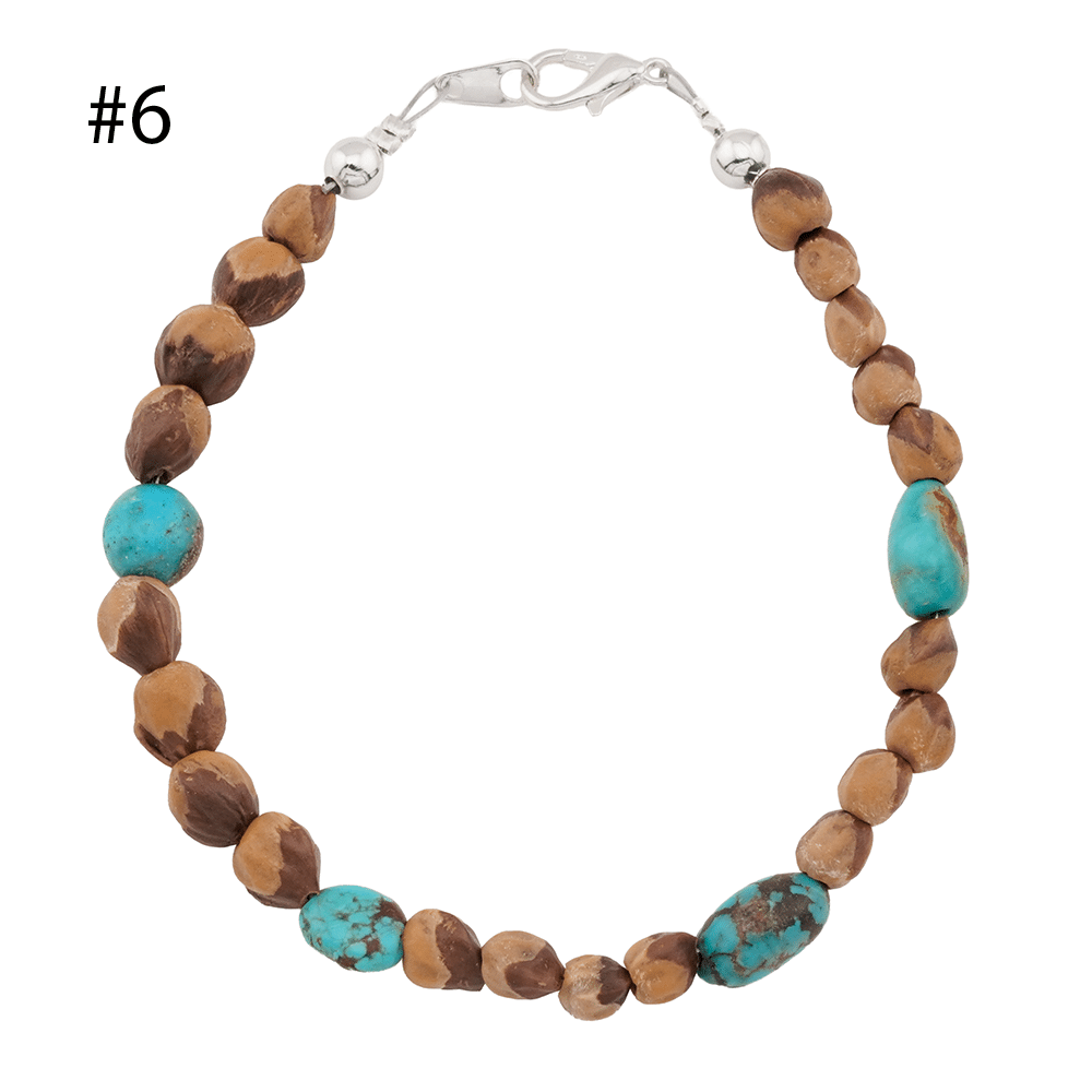 Ghost Bead and Turquoise Bracelet - Image 4