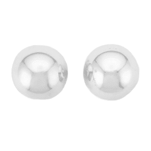 Sterling Navajo Pearl Posted Earrings