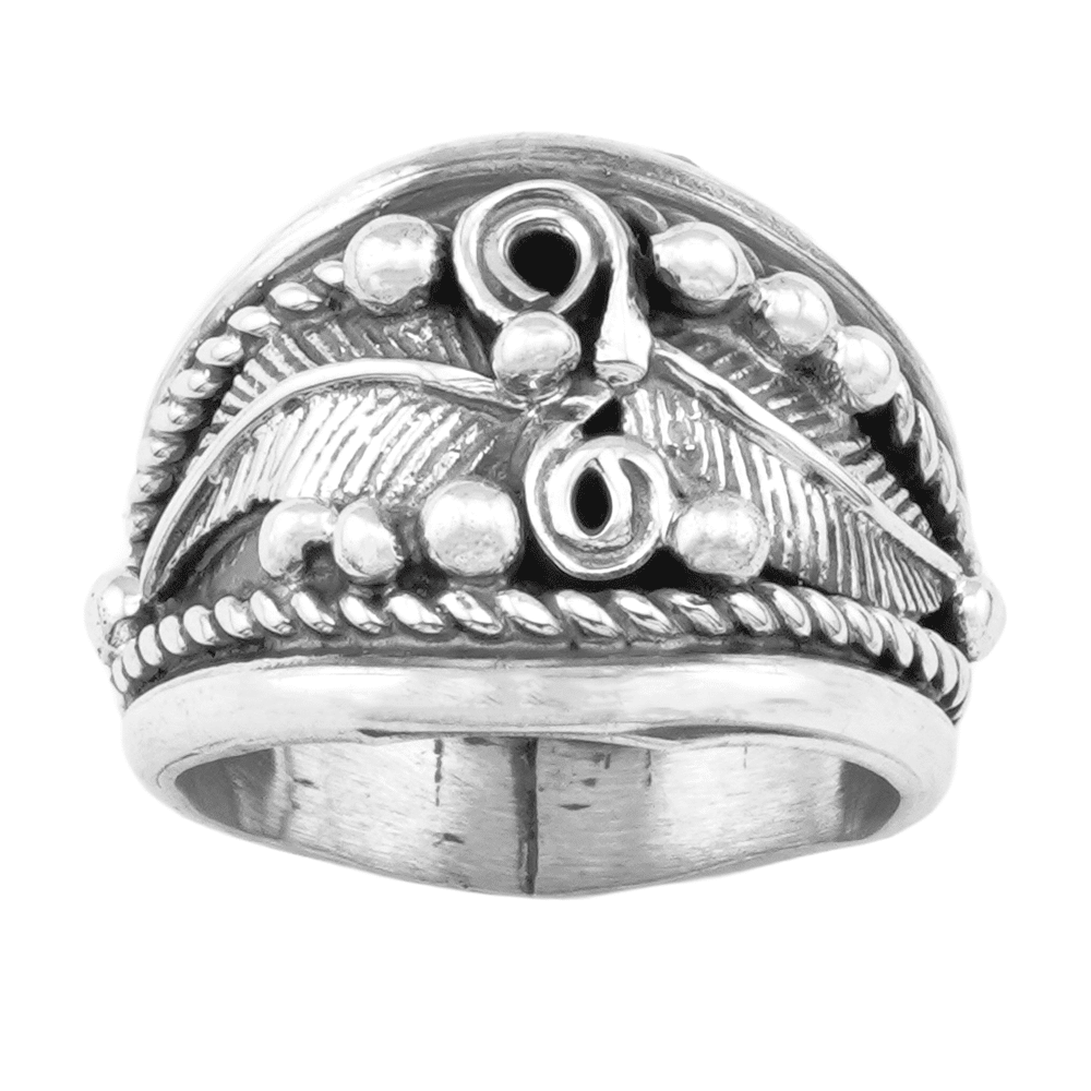 Silver Leaf Women's Ring