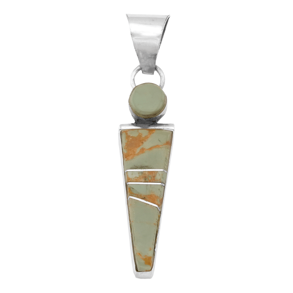Turquoise Inlay Pendant