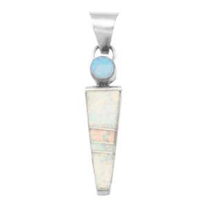 Opal Inlay Pendant