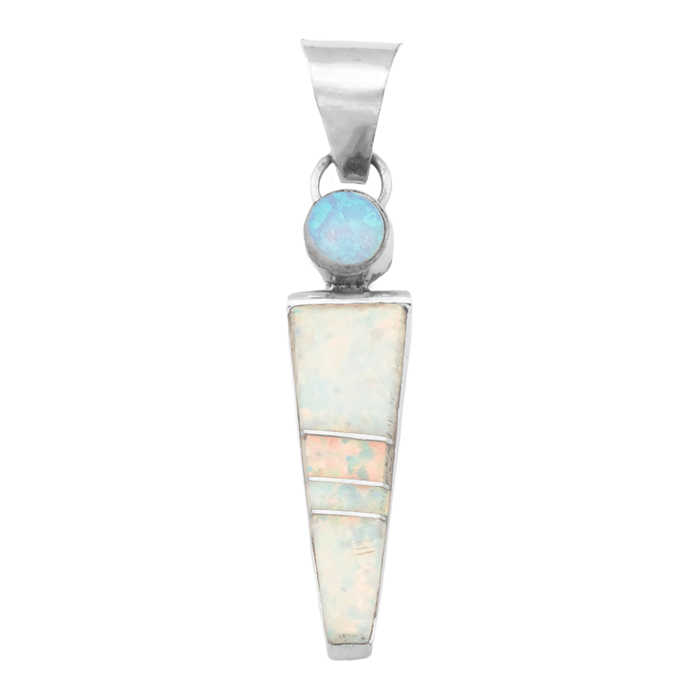 Opal Inlay Pendant