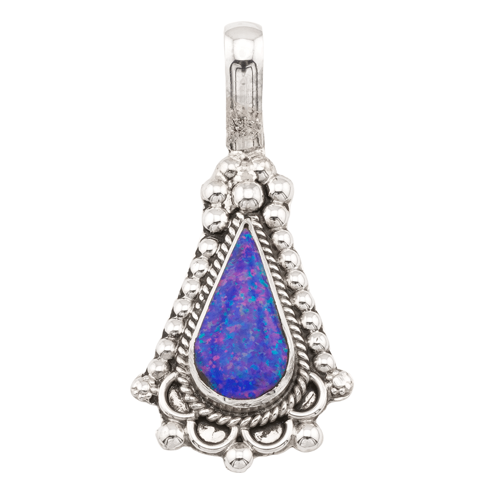Tear Drop Opal Pendant - Image 3