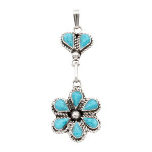 Turquoise Cluster Pendant